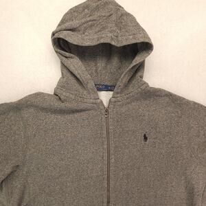 Polo By Ralph Lauren Zip Up Long Sleeve Outdoor Hoodie Mens Size 2XL Gray